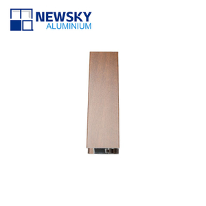 High quality wooden window aluminum profile