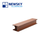 Light wooden window aluminum profile