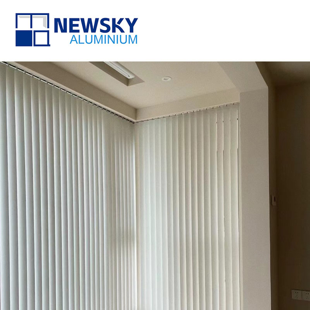 powder coating white cream curtain rail aluminum profile