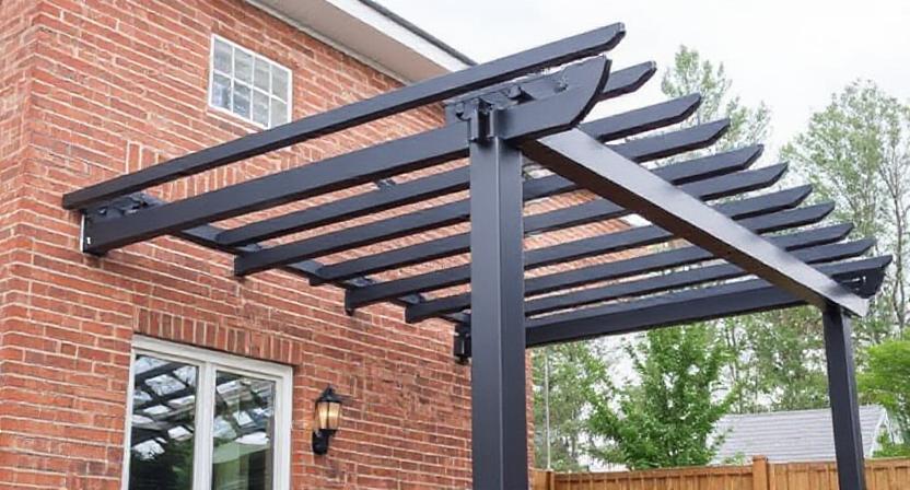 How To Install Aluminum Pergola?