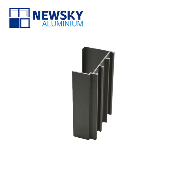 Anodizing champagne door aluminum profile